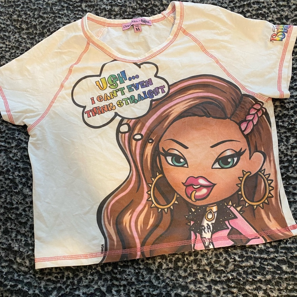 Dolls Kill x Bratz Pride Crop top
